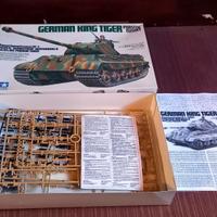 Panzer King Tiger Porsche Turret Tamiya 1/35 Kit
