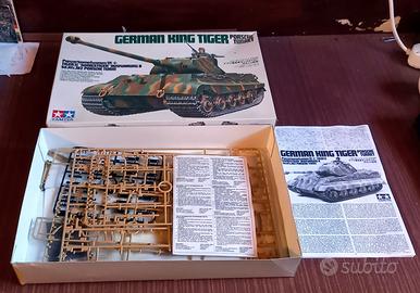 Panzer King Tiger Porsche Turret Tamiya 1/35 Kit