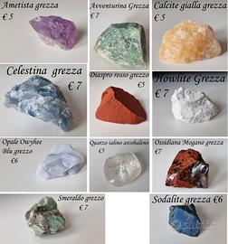 11 CRISTALLI PER CRISTALLOTERAPIA