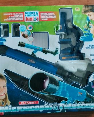 Set Scientifico Microscopio + Telescopio Junior (C