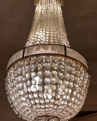 Lampadario di cristallo 