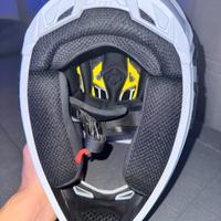 casco mtb fox rampage (bianco)