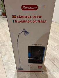 Lampada da terra pieghevole
