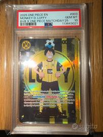 Monkey D. Luffy BVB x One Piece PSA 10