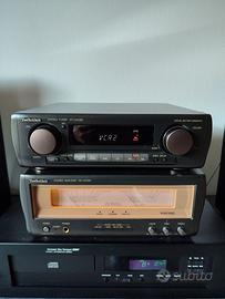 Amplificatore hifi pre + finale Technics
