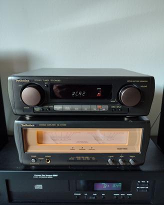 Amplificatore hifi pre + finale Technics