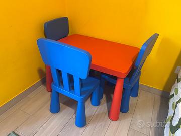 Tavolino e sedie Ikea