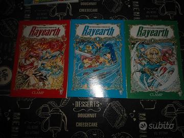 MANGA RAYEARTH COMPLETO 1A SERIE( clamp)