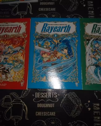 MANGA RAYEARTH COMPLETO 1A SERIE( clamp)