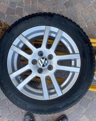 Cerchi e gomme usati per wolkswagen polo