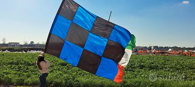Bandiera Inter 320x210 Campioni D'italia 21° Scude