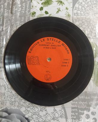 4 Vinili 45 giri 33 Lezioni di inglese