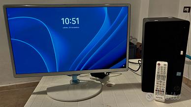 Postazione Pc + Monitor * tast e mouse Hp 290 g2