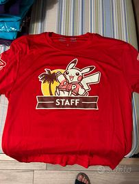 Maglietta mondiali Pokémon anaheim 2025 staff