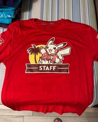 Maglietta mondiali Pokémon anaheim 2025 staff