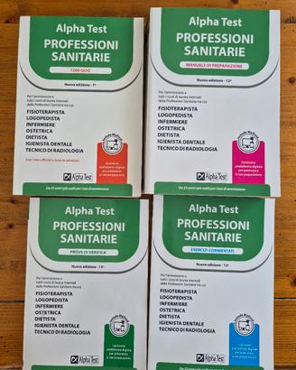 Libri Alpha Test professioni sanitarie serie compm