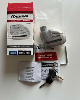 Antifurto moto con allarme - Radikal