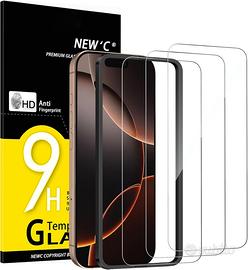 Pellicola Vetro temperato  iPhone 17/17 Pro/16 Pro