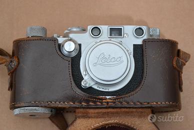 Leica anni '50 con Elmar 5cm e accessori