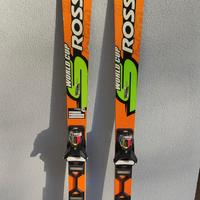 Sci rossignol Word Cup 165 con attacchi Grip walk 