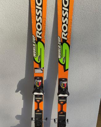 Sci rossignol Word Cup 165 con attacchi Grip walk 