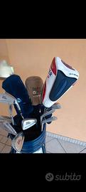 Sacca da golf con 13 mazze Taylormade