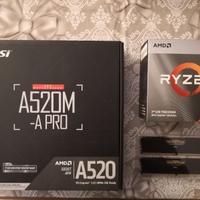 Bundle MSI A520M-A Pro
