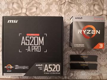 Bundle MSI A520M-A Pro