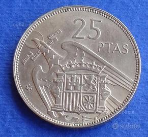 SPAGNA Lotto 21 Monete Pesetas