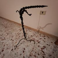 porta attrezzi da camino 