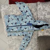 impermeabile felpato