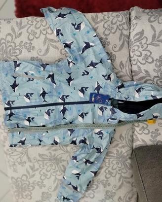 impermeabile felpato