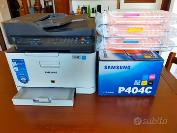 Samsung Multifunzione C480FW Laser+cartucce Colori