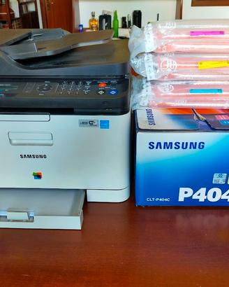 Samsung Multifunzione C480FW Laser+cartucce Colori