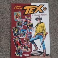 album figurine -TEX e gli eroi bonelli-vuoto!
