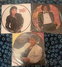 Michael Jackson 3 LP Pic:Off the Wall Thriller Bad