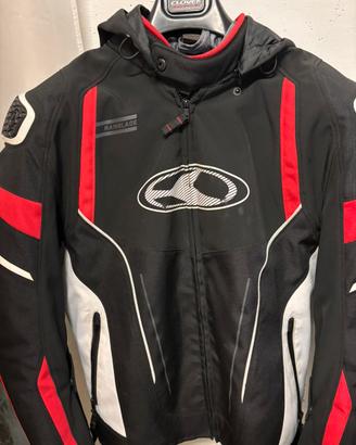 Giubbotto moto donna primavera estate Clover tagli