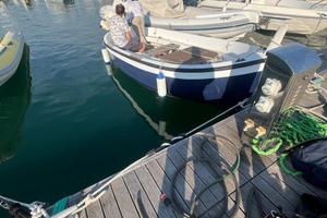 Gozzo ligure vetroresina 5mt-posto barca-9.9cv