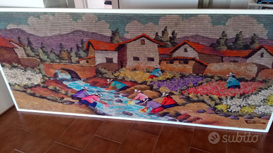 Quadro Arazzo a mano cm. 200x85