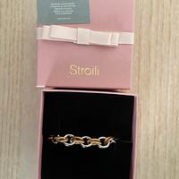 Braccialetto stroili oro e agento