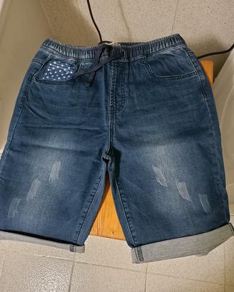 Pantaloncini in jean