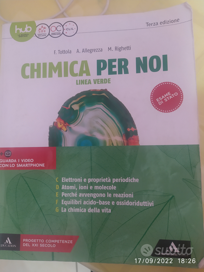 Prove di esame di chimica generale – Edizioni ALE