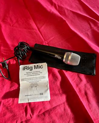 Microfono per iPhone iPad e Android devices