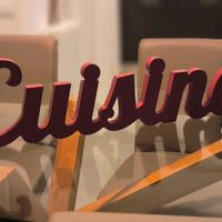 Decorazione per cucina o locali simili - Scritta "