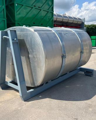 CISTERNA USATA SCARRABILE IN ACCIAIO INOX