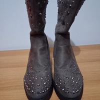 stivaletti con strass