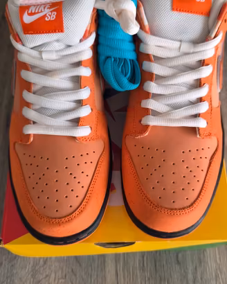 Nike SB dunk low x Concepts Orange loobster  nuove