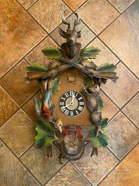 Orologio cucù con casetta pigna pendolo sveglia