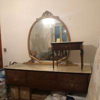 Comò con specchiera + comodino abbinato ANNI ‘60