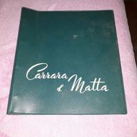 Raccoglitore ad anelli carrara & matta vintage